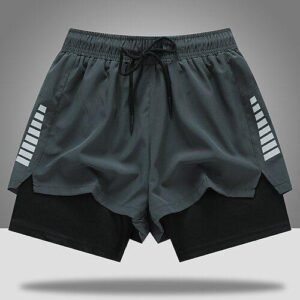 Men's Shorts Summer Mens Gym Training Shorts Mens Swimming Shorts Jogging Running Gym Sports